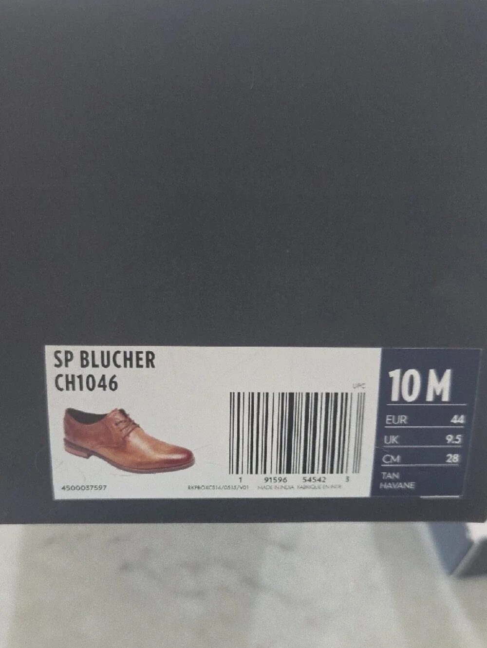 Rockport Men's Tan Leather Chukka Boots